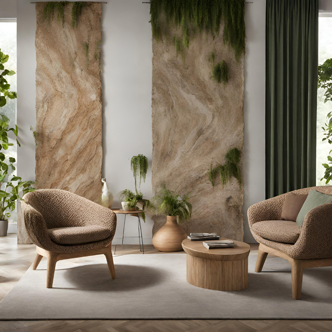 Brücke zwischen Innen und Außen: Innenarchitektur mit biophilen Elementen bereichern