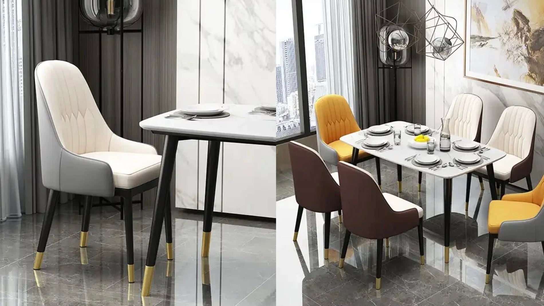 Skandinavische Leder Esszimmerstühle: Eleganz und Komfort im Modernen Nordischen Stil