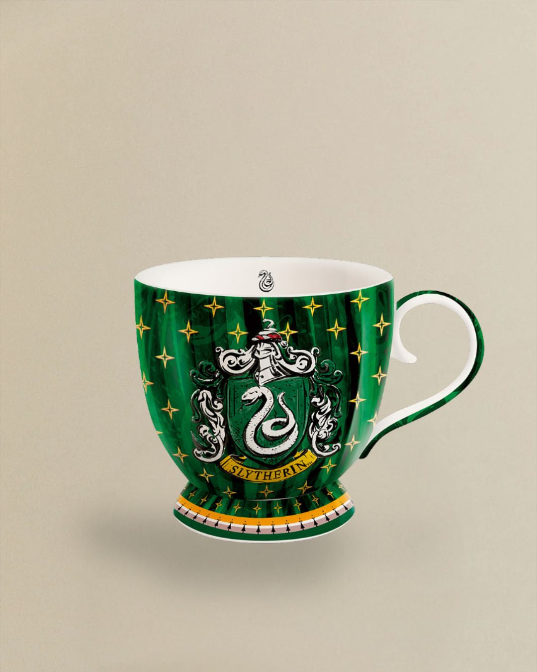 Harry Potter Slytherin Tassen Set aus grünem Porzellan
