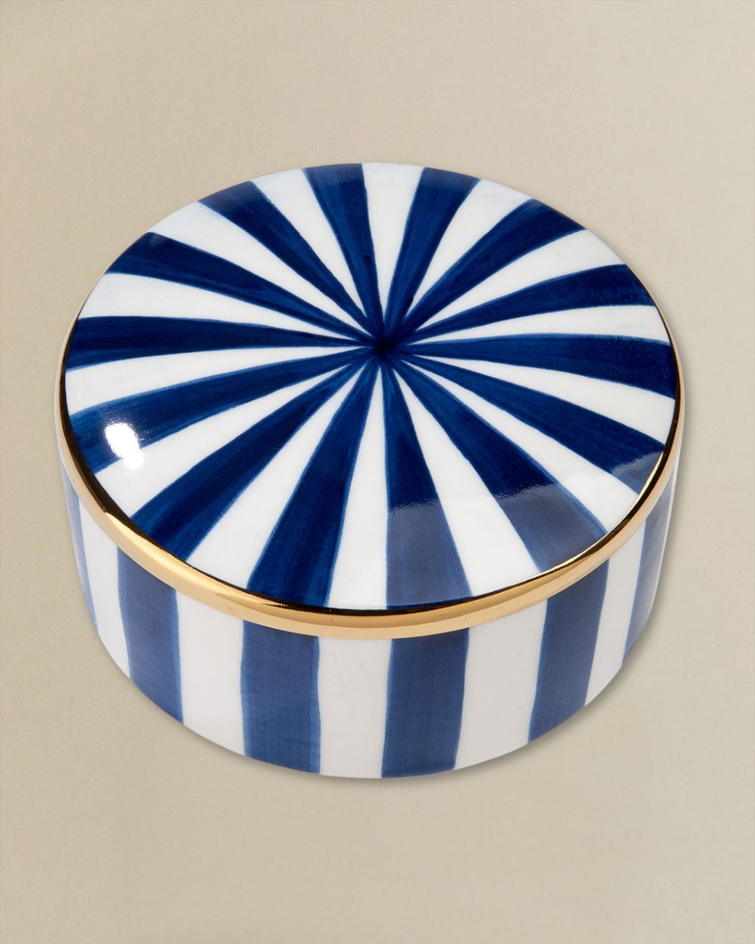 Blau weiße Vase für Wohnzimmer
