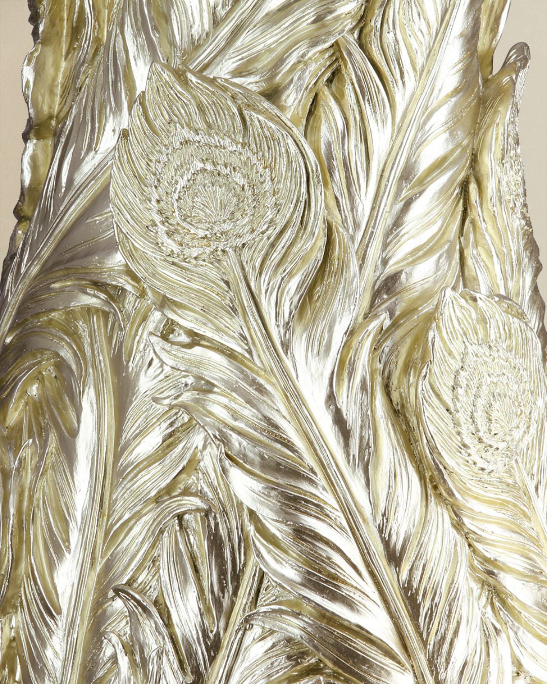 Vase Spring – glänzend, goldfarben, 40 cm